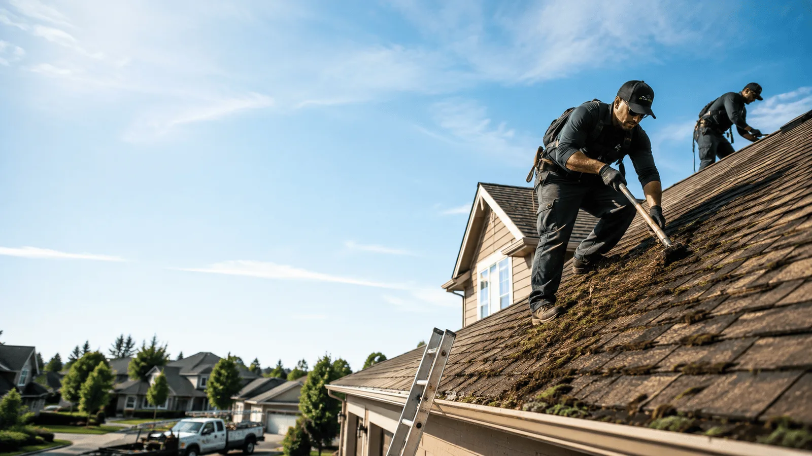 Roof Moss Removal in Jumpertown, MS near me